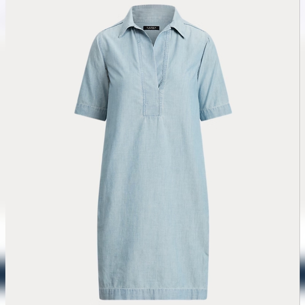 Ralph Lauren Sky Blue Midi Dress